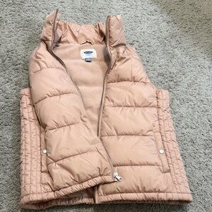 Old Navy Blush Puffer Vest